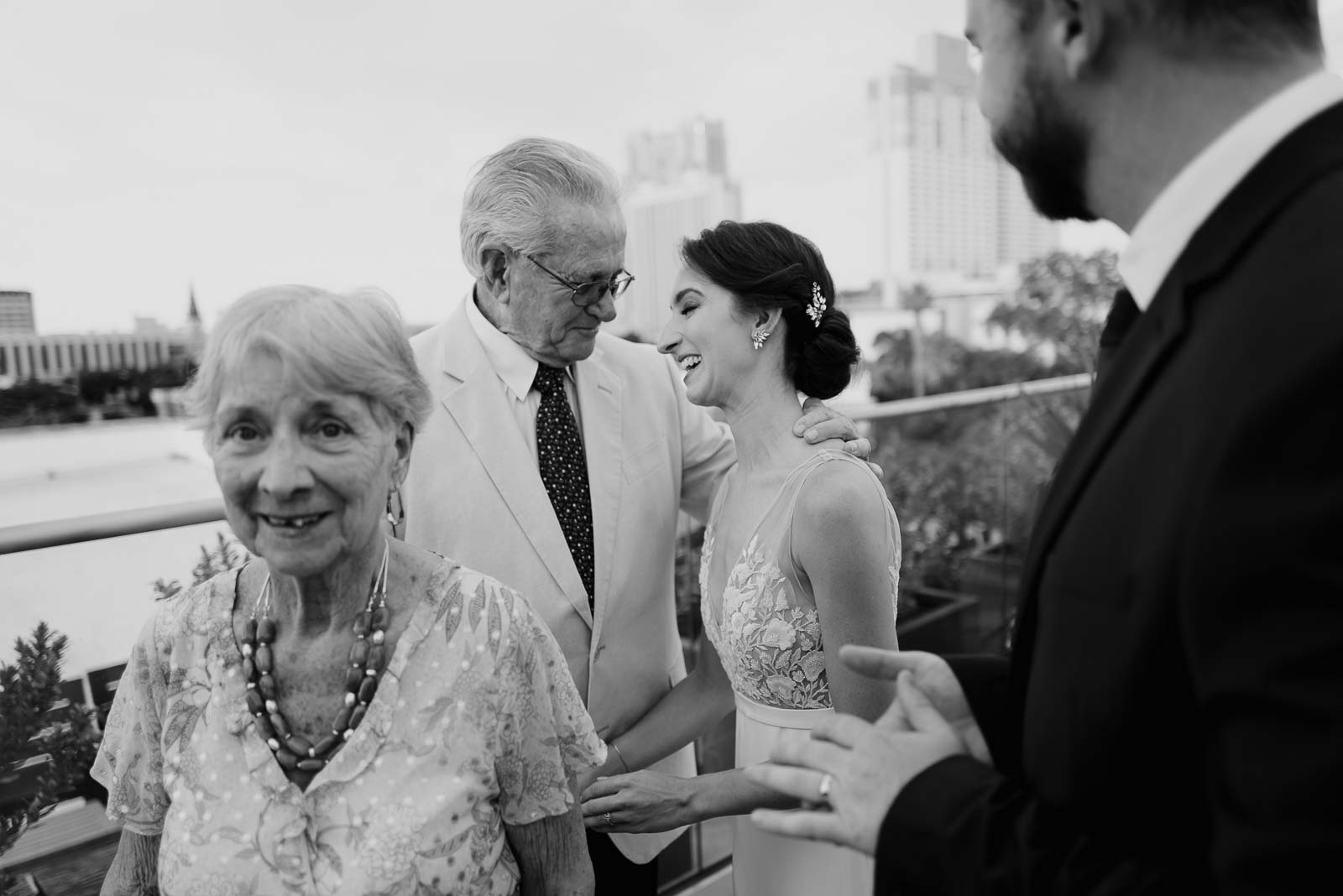 021 The Fairmount Hotel Rooftop Oyster Bar Wedding Reception Leica photographer Philip Thomas Photography