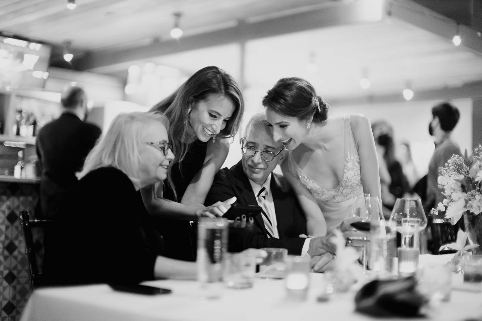 038 The Fairmount Hotel Rooftop Oyster Bar Wedding Reception Leica photographer Philip Thomas Photography