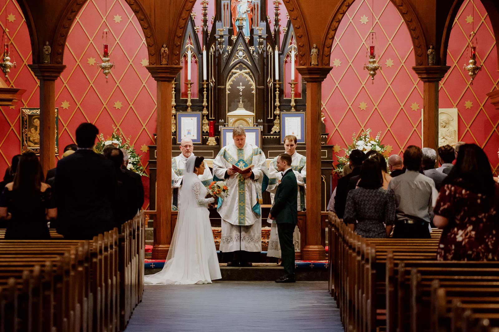 019 Our Lady of the Atonement Leica wedding photographer Philip Thomas Photography