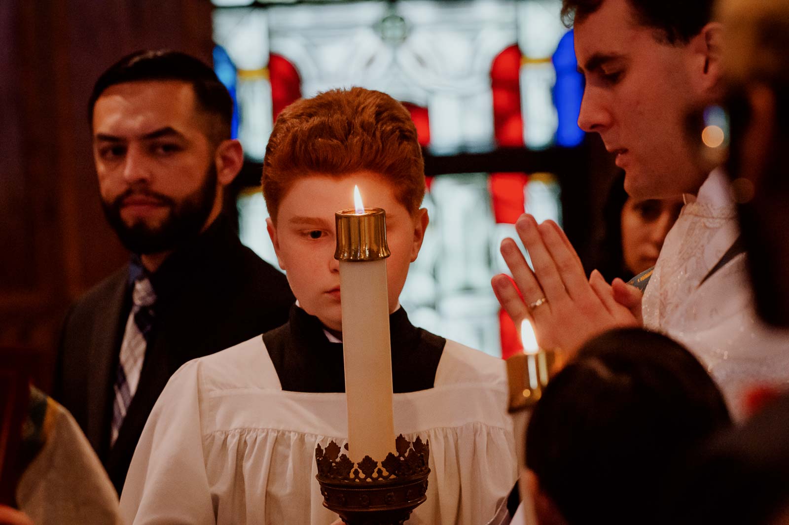 021 Our Lady of the Atonement Leica wedding photographer Philip Thomas Photography