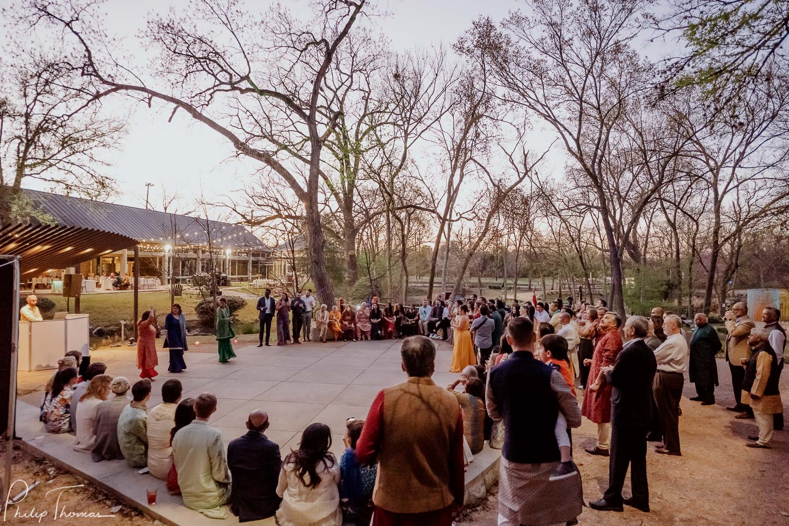 10 Umlauf Sculpture Garden South Asian Sangeet Party Philip Thomas Photography