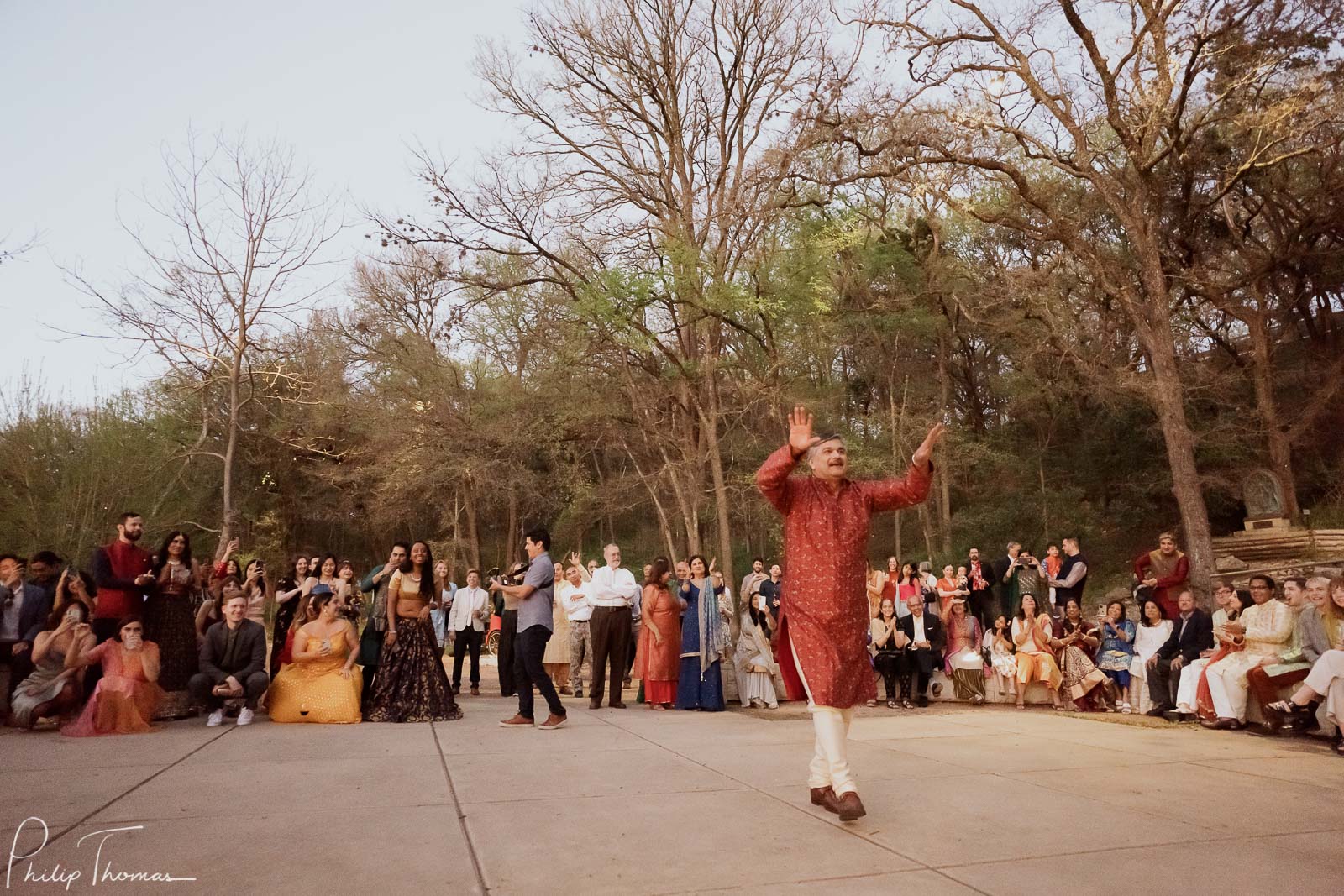 12 Umlauf Sculpture Garden South Asian Sangeet Party Philip Thomas Photography