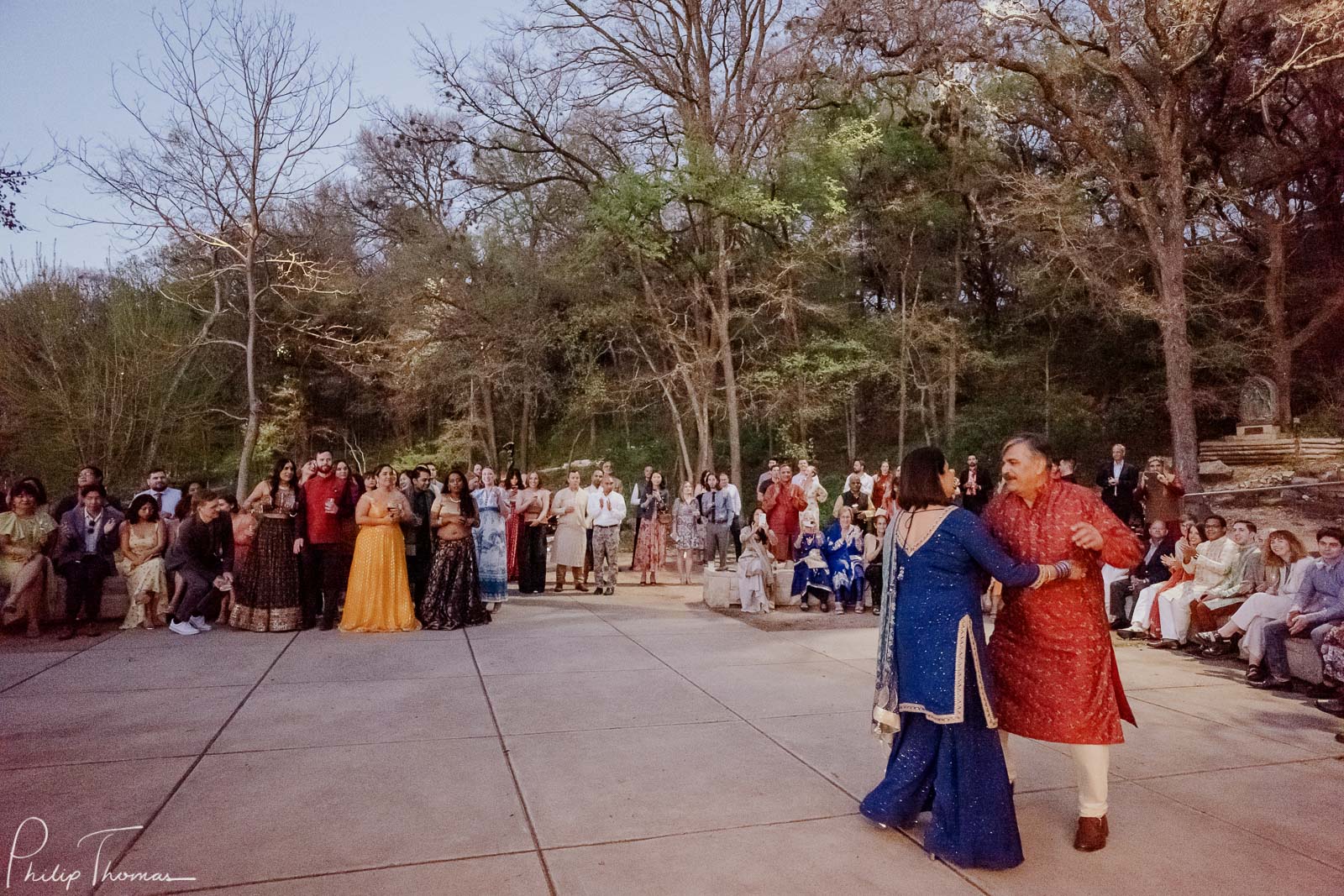 14 Umlauf Sculpture Garden South Asian Sangeet Party Philip Thomas Photography