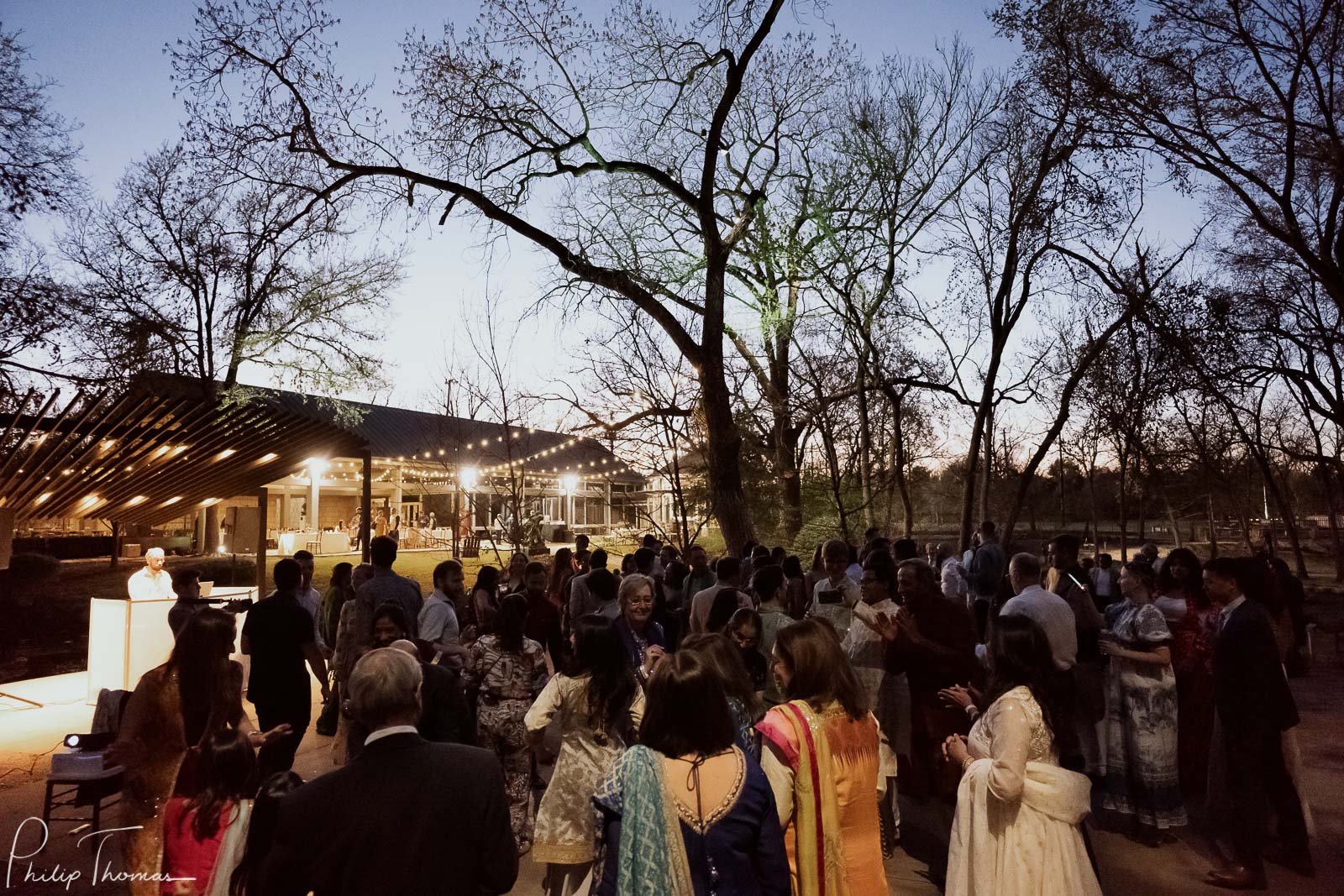 15 Umlauf Sculpture Garden South Asian Sangeet Party Philip Thomas Photography