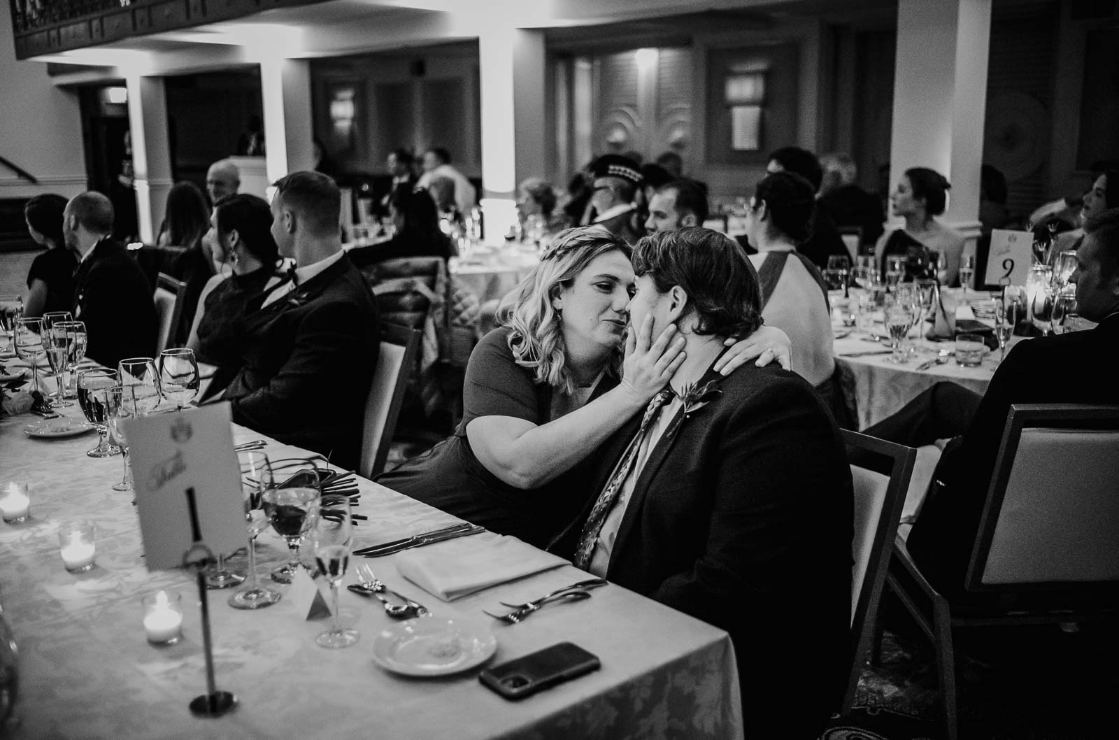 43 The St. Anthony Hotel Wedding Reception Leica photographer Philip Thomas Photography