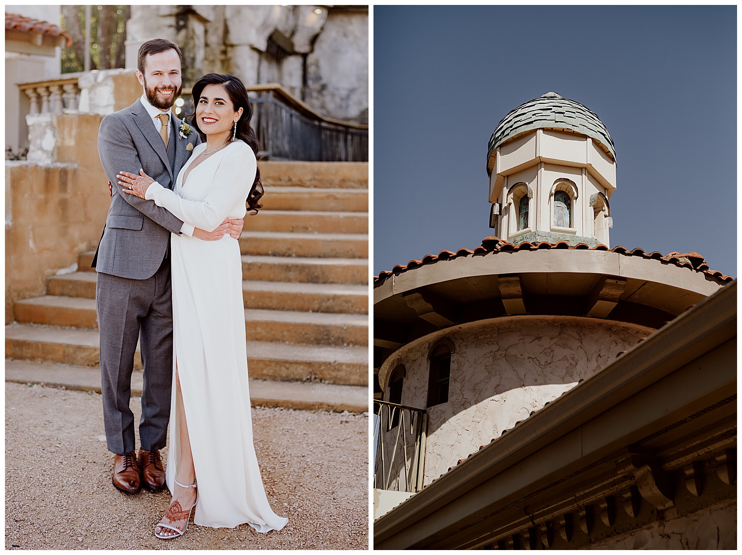 45 Villa Antonia fusion indian american wedding ceremony reception Philip Thomas Photography