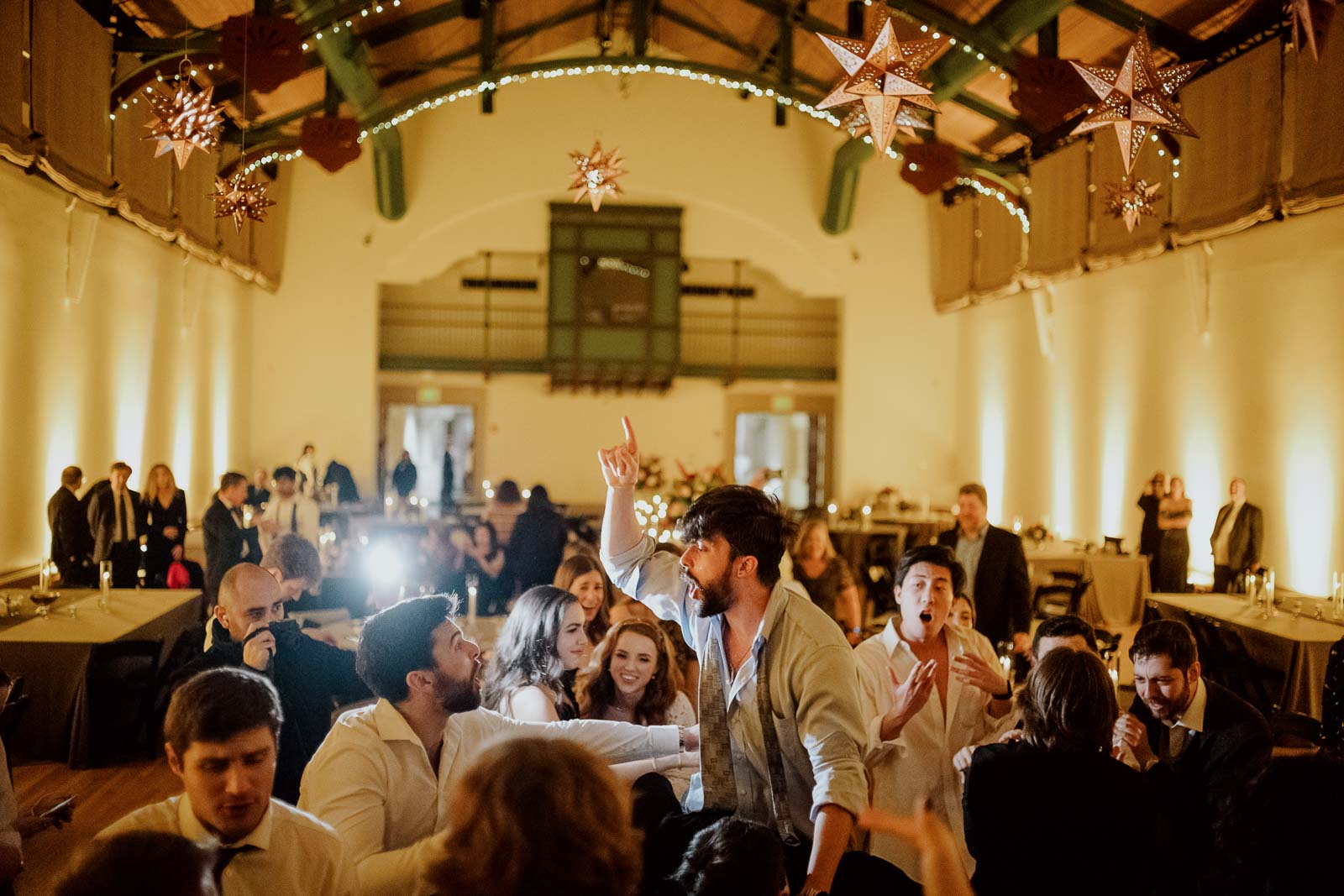 A wild wedding reception at the McNay Art Museum 