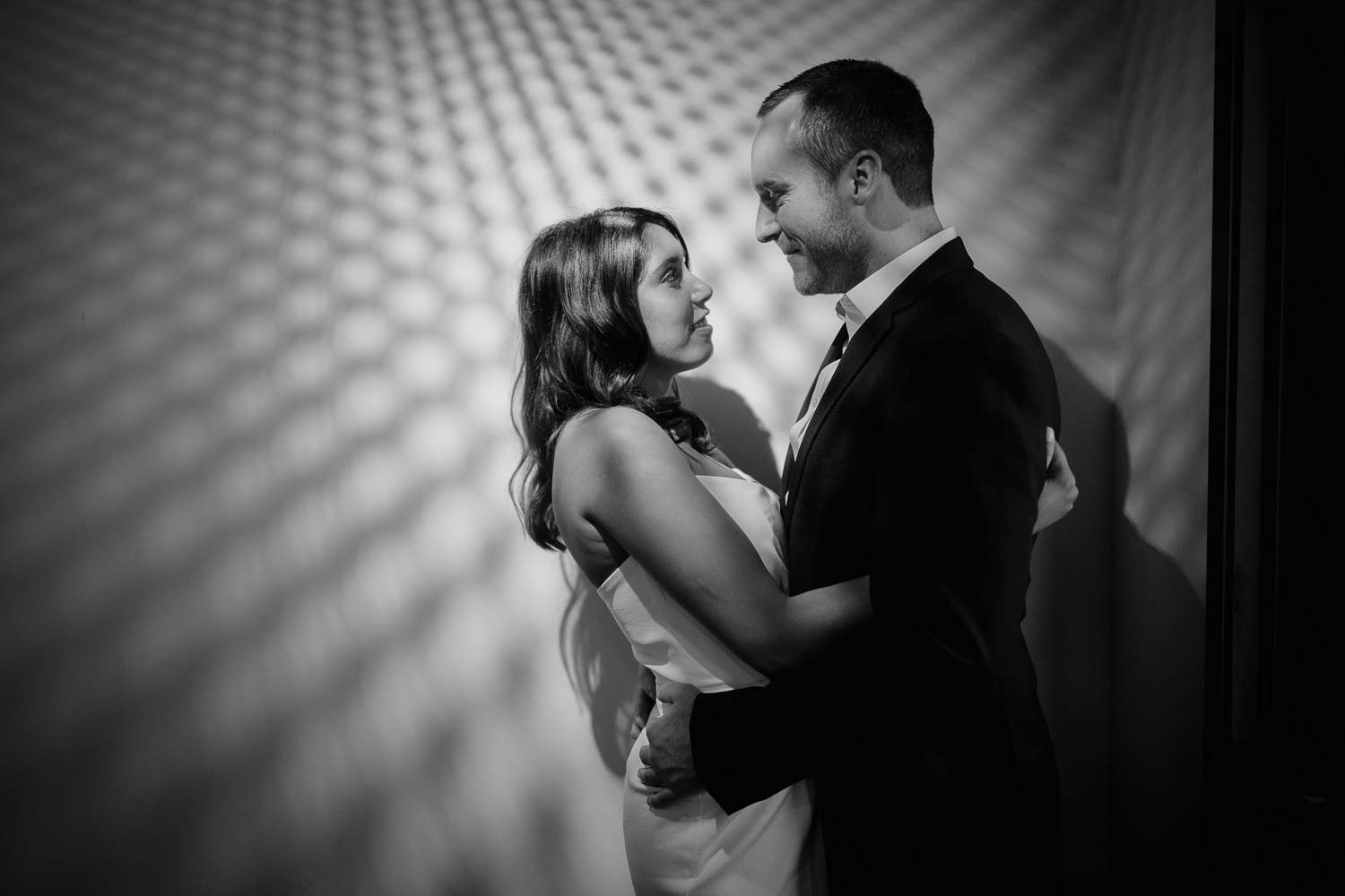 Downtown engagement session at Hotel Valencia, San Antonio, Texas