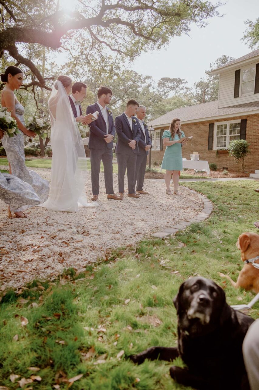030 Home wedding Georgetown South Carolina Wedding photojournalist Philip Thomas Photography