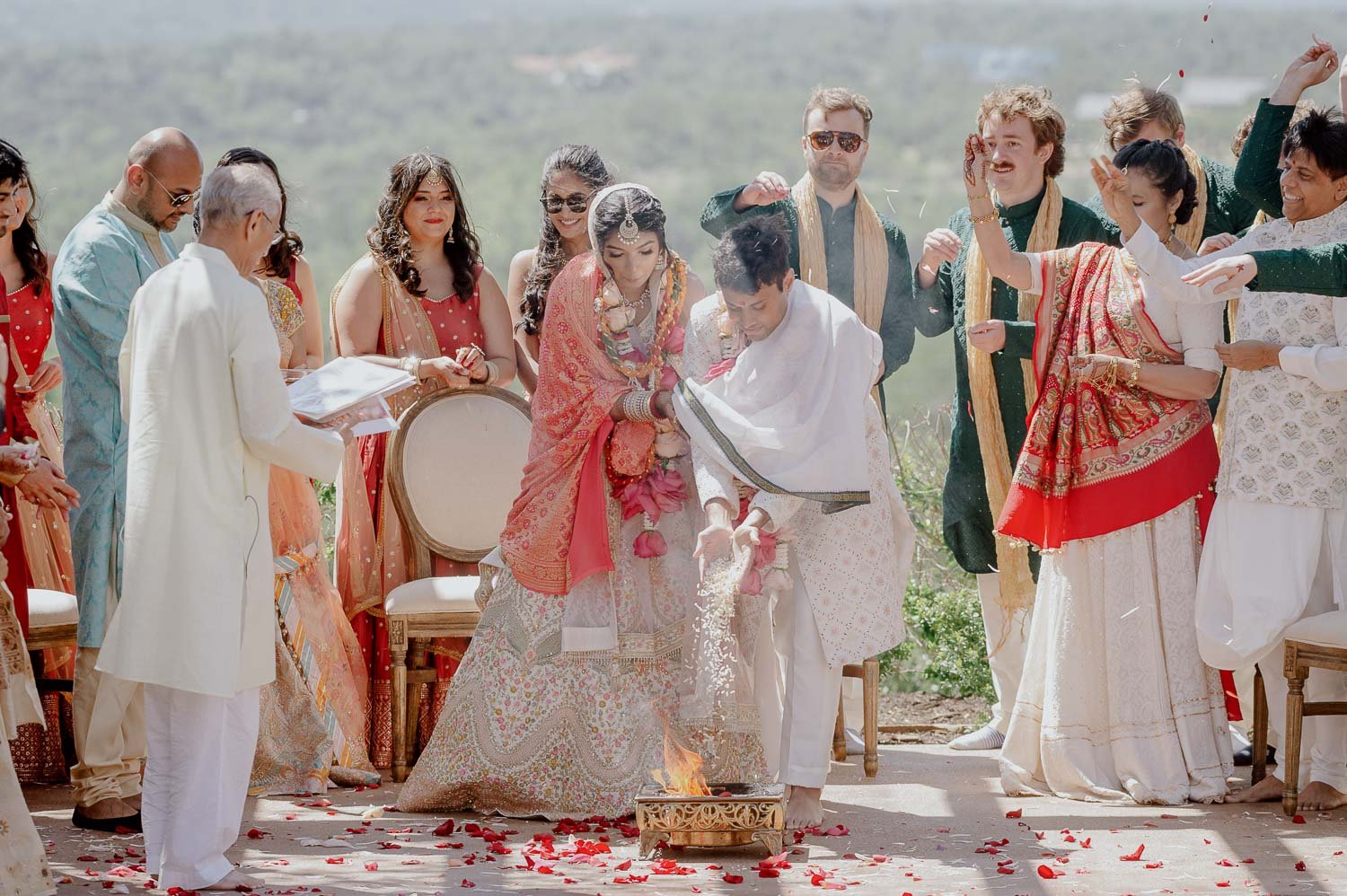 109 Canyonwood Ridge Hindu Wedding Ceremony Reception Austin Leica photographer Philip Thomas Photography