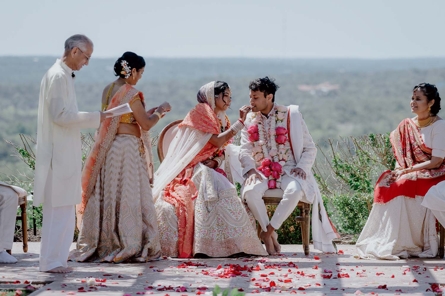 112 Canyonwood Ridge Hindu Wedding Ceremony Reception Austin Leica photographer Philip Thomas Photography
