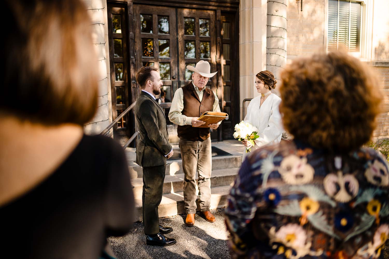 001 Kerr County Courthouse Wedding Leica Wedding photographer Philip Thomas