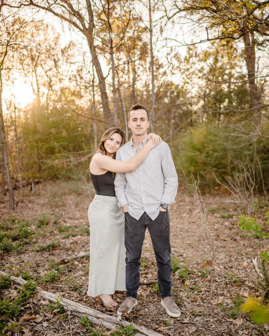 Memorial Park Engagement Session in Houston Texas - 
 L1001276