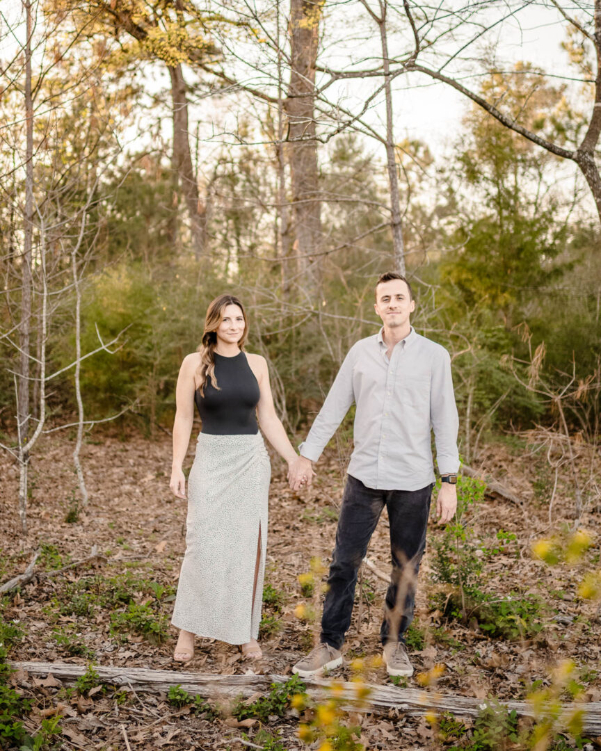 Memorial Park Engagement Session in Houston Texas - 
 L1001304