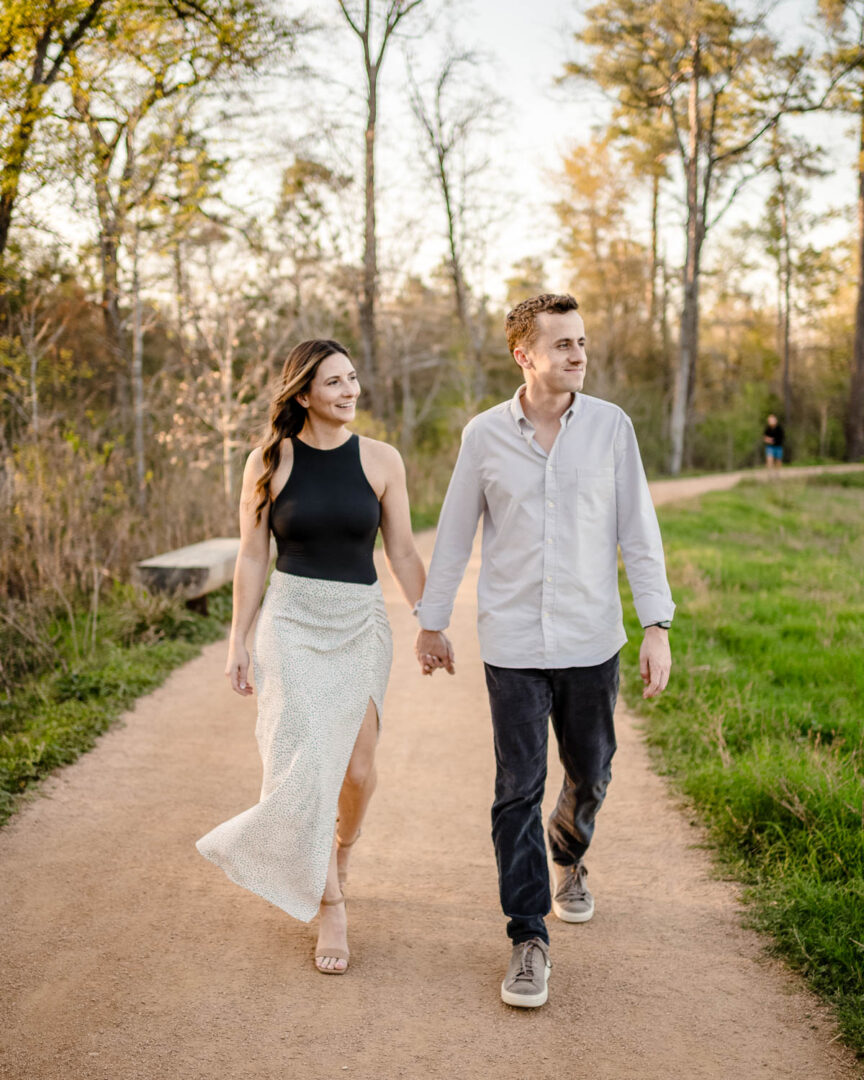 Memorial Park Engagement Session in Houston Texas - 
 L1001316