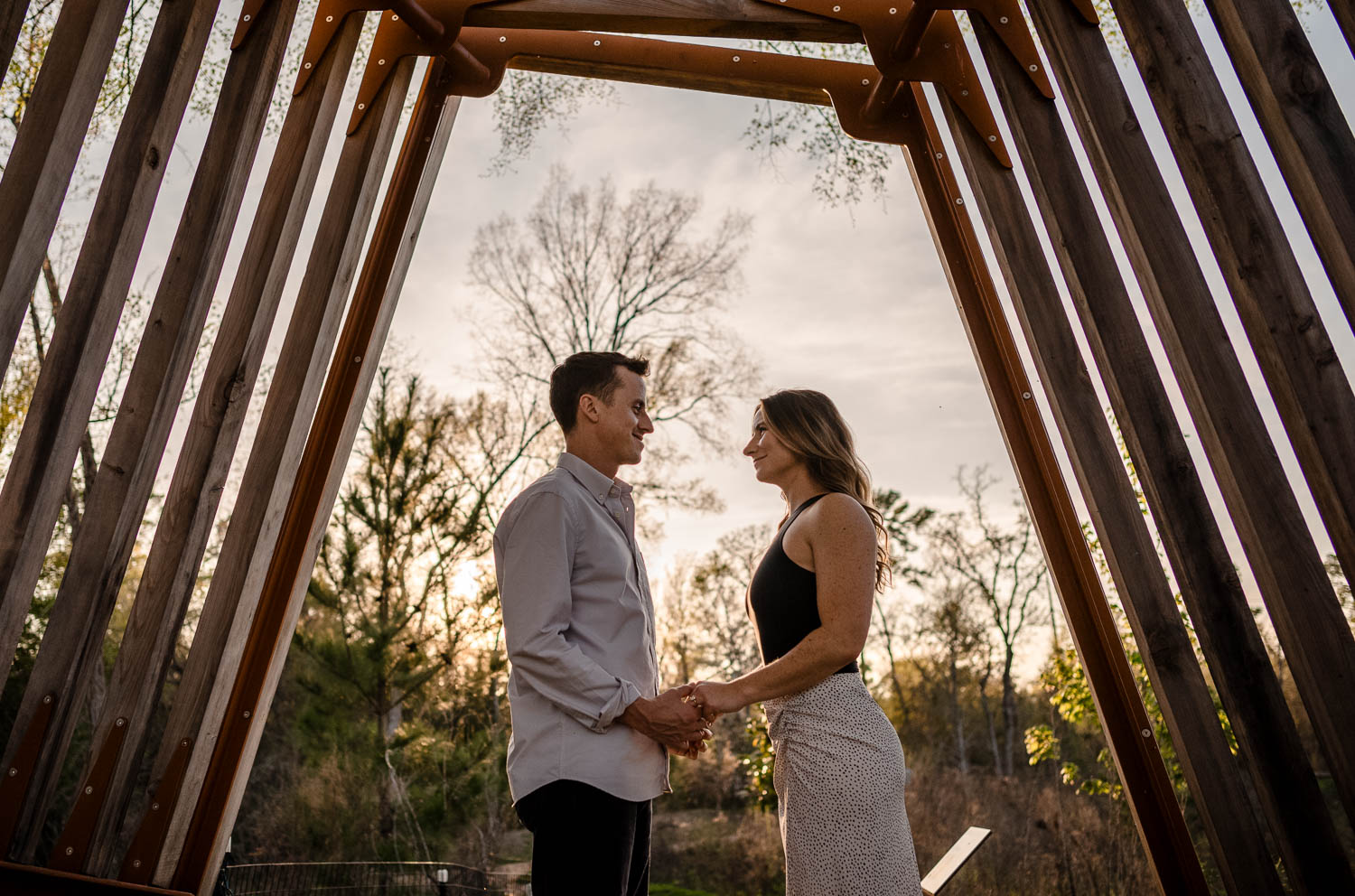 Memorial Park Engagement Session in Houston Texas - 
 L1001347