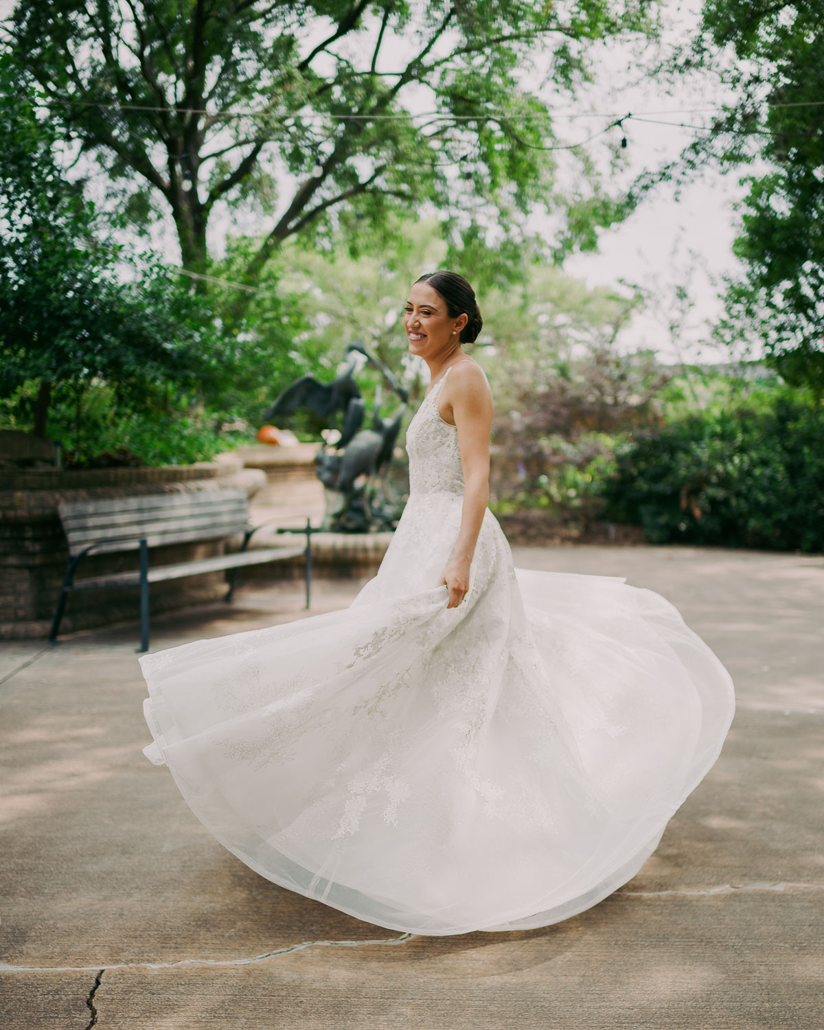 23 Botanical Garden Wedding Reception in San Antonio Texas Philip Thomas L1000404 Edit
