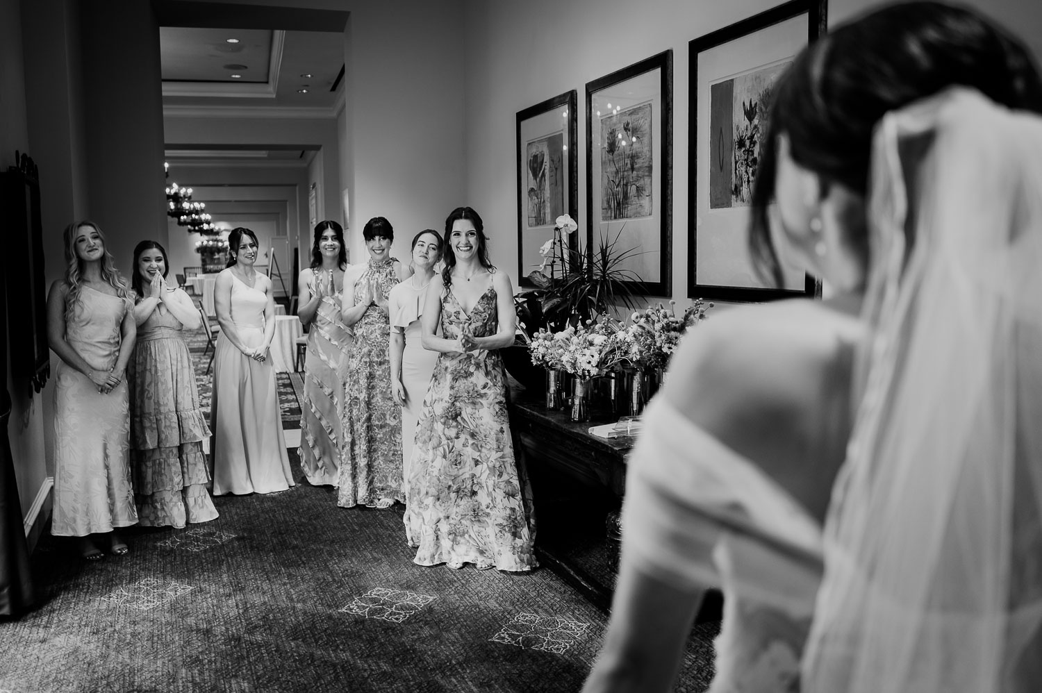 Wedding Ceremony St. Joseph's + The Westin Riverwalk, San Antonio 12 a group of women in dresses