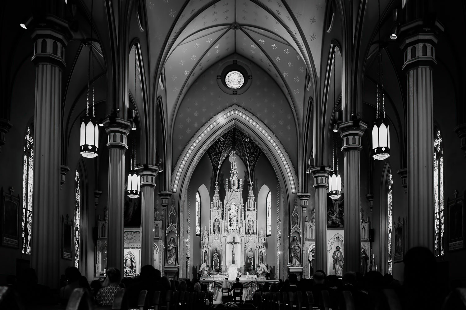 Wedding Ceremony St. Joseph's + The Westin Riverwalk, San Antonio 26 St Josephs Catholic Church during a ceremony