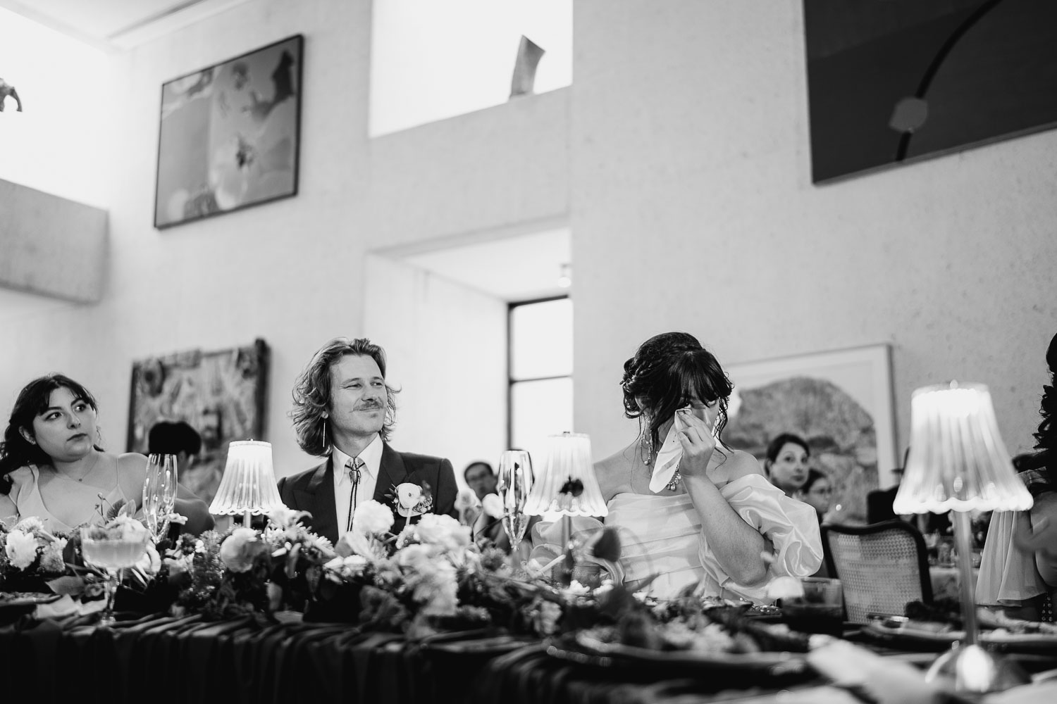 St. Patrick Catholic Church | Art Museum of South Texas Corpus Christi 42 a man and woman sitting at a table