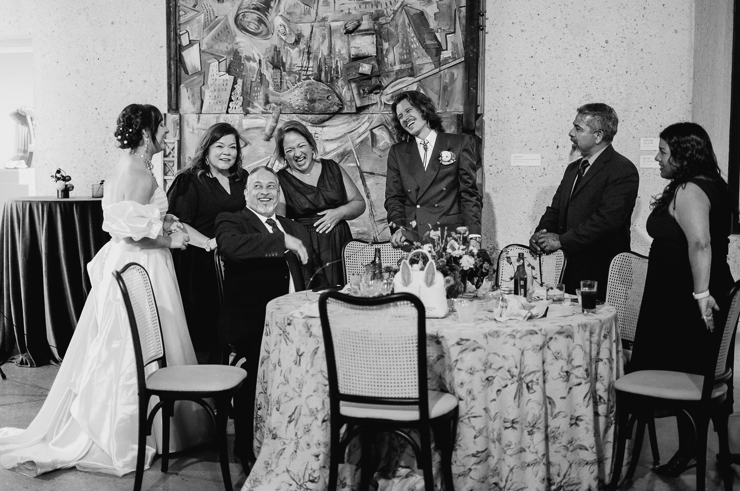 St. Patrick Catholic Church | Art Museum of South Texas Corpus Christi 52 a group of people standing around a table
