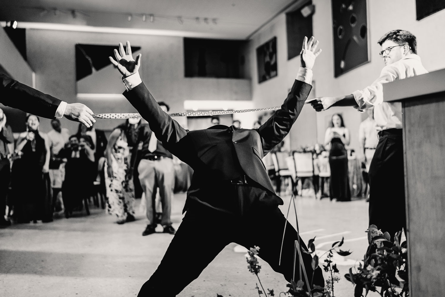 St. Patrick Catholic Church | Art Museum of South Texas Corpus Christi 59 a man in a suit with hands up to his head