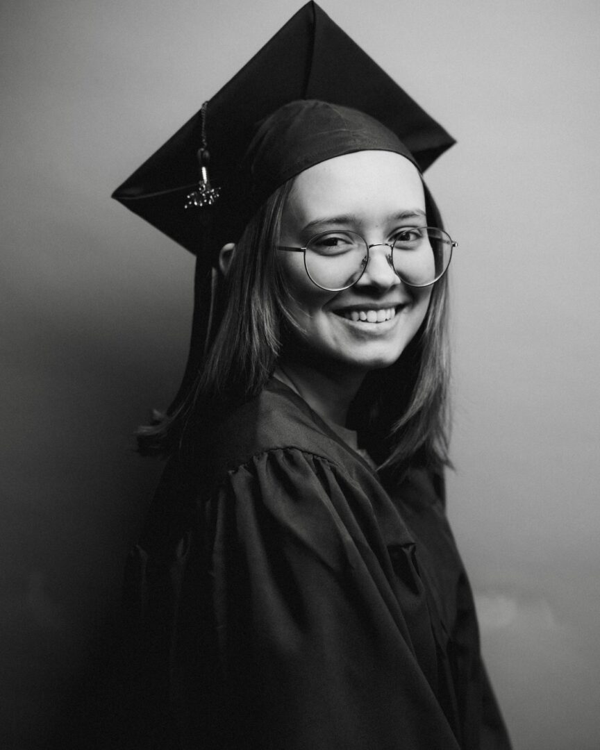 Senior Portraits San Antonio (Gallery) Philip Thomas Photography 7 a senior wearing a graduation cap and gown