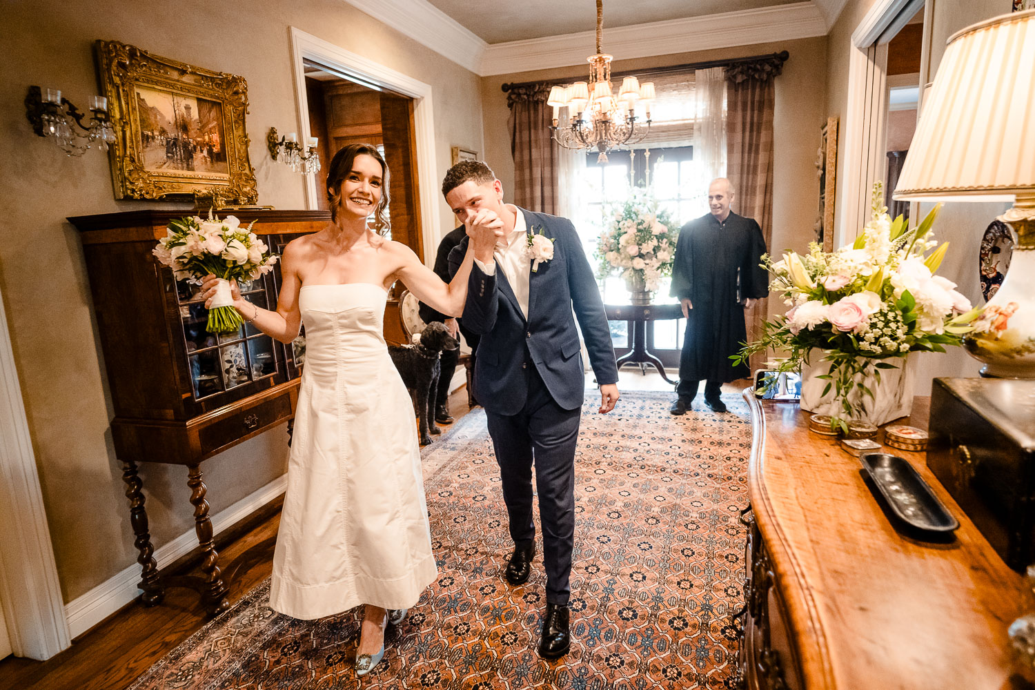 Elegant Houston Elopement | Caroline+George | Houston, Texas