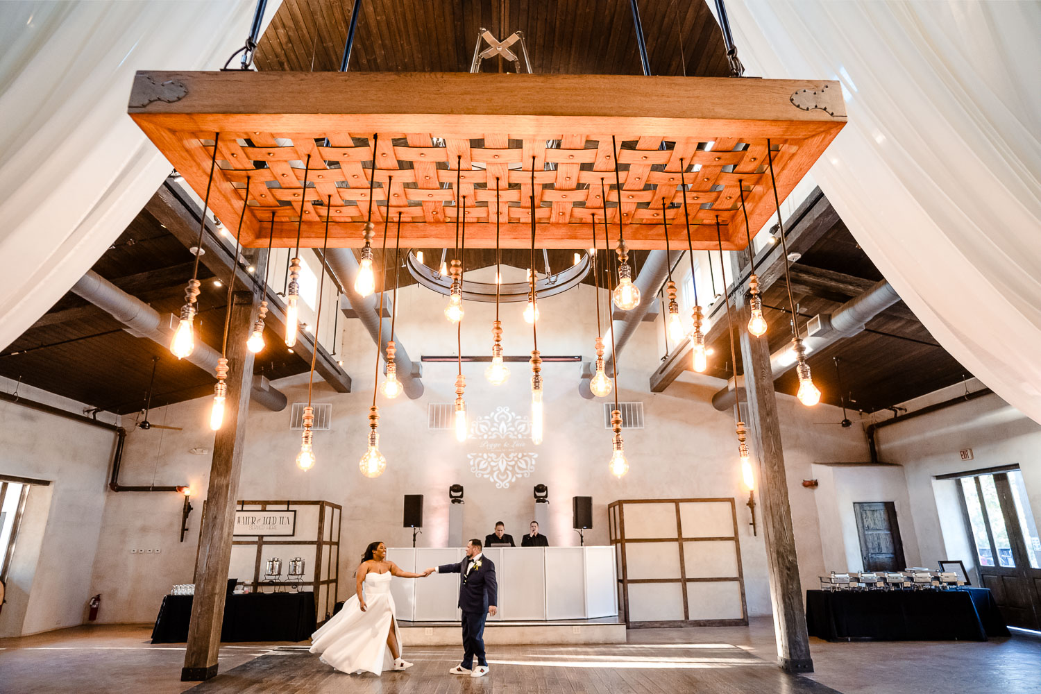 Lost Mission Wedding Ceremony + Reception | Peyge + Luis 38 Couples first dance at Lost Mission