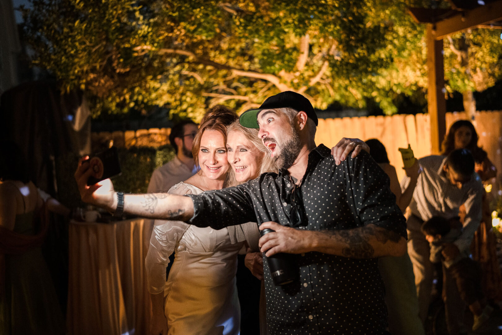 House + Backyard Wedding | Candace+Joey | Houston, TX 21 Celebration at a backyard wedding.