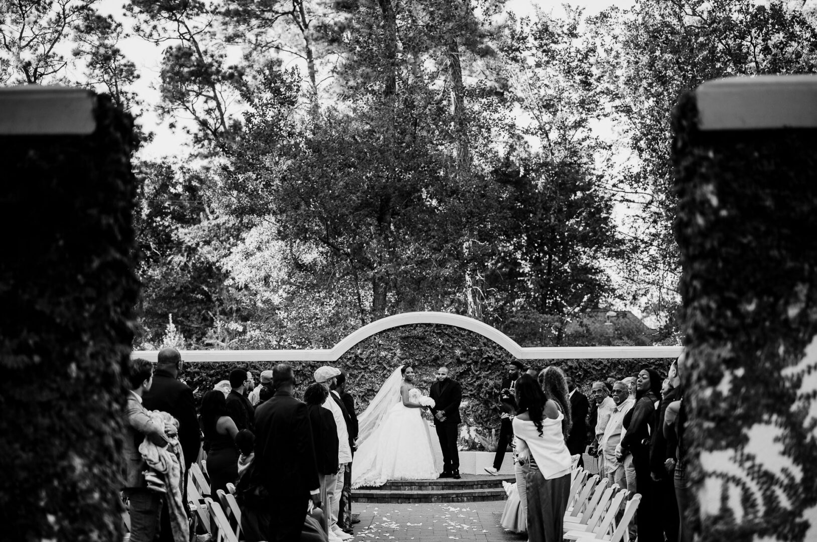 The Springs Weddings & Events | Candice + Larry 25 Couple dancing at a wedding reception.