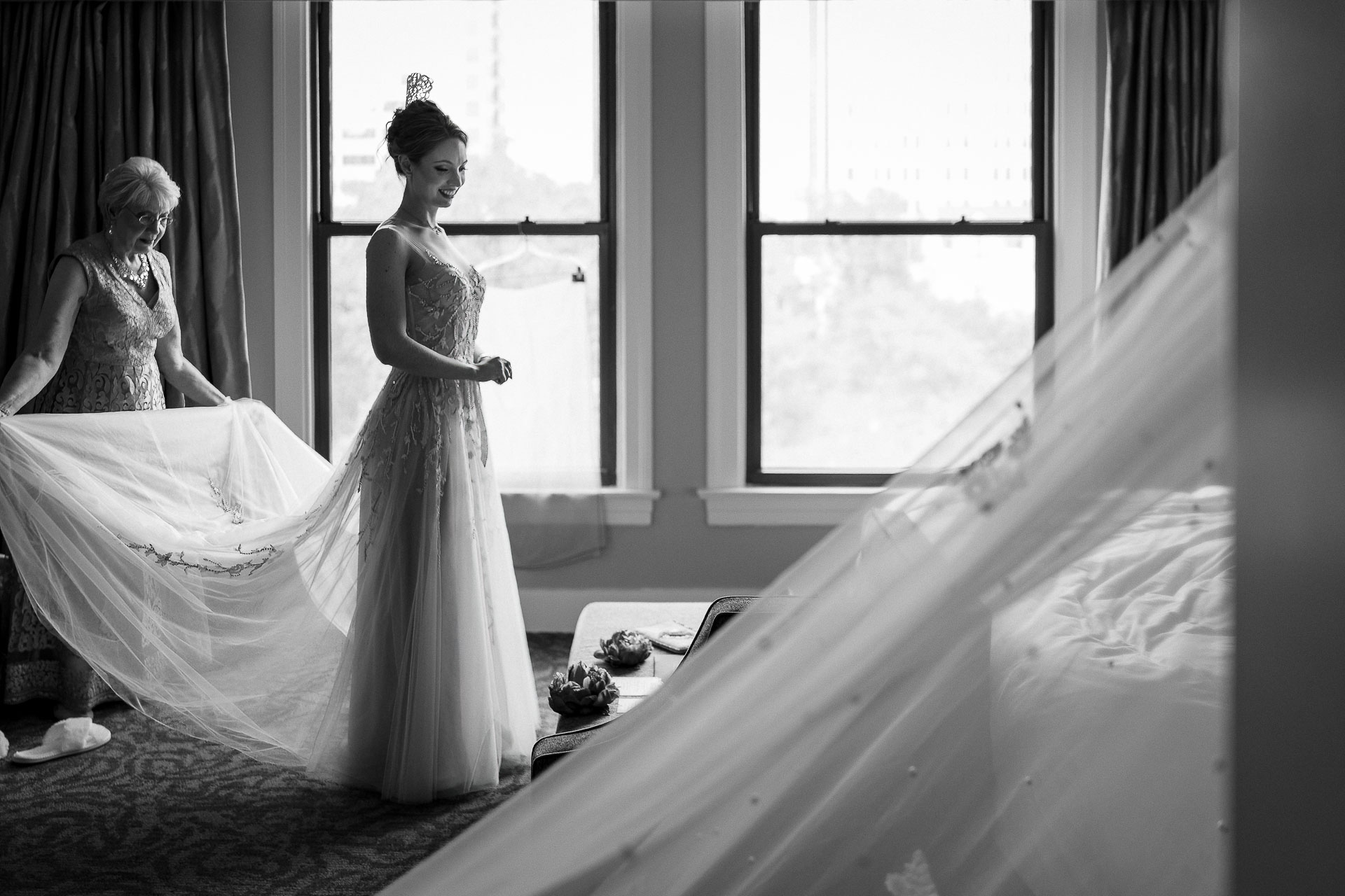 Why the Leica M Still Feels Like Home 6 A bride with her mother on her wedding dat at The St. Anthony, a Luxury Collection Hotel, San Antonio
