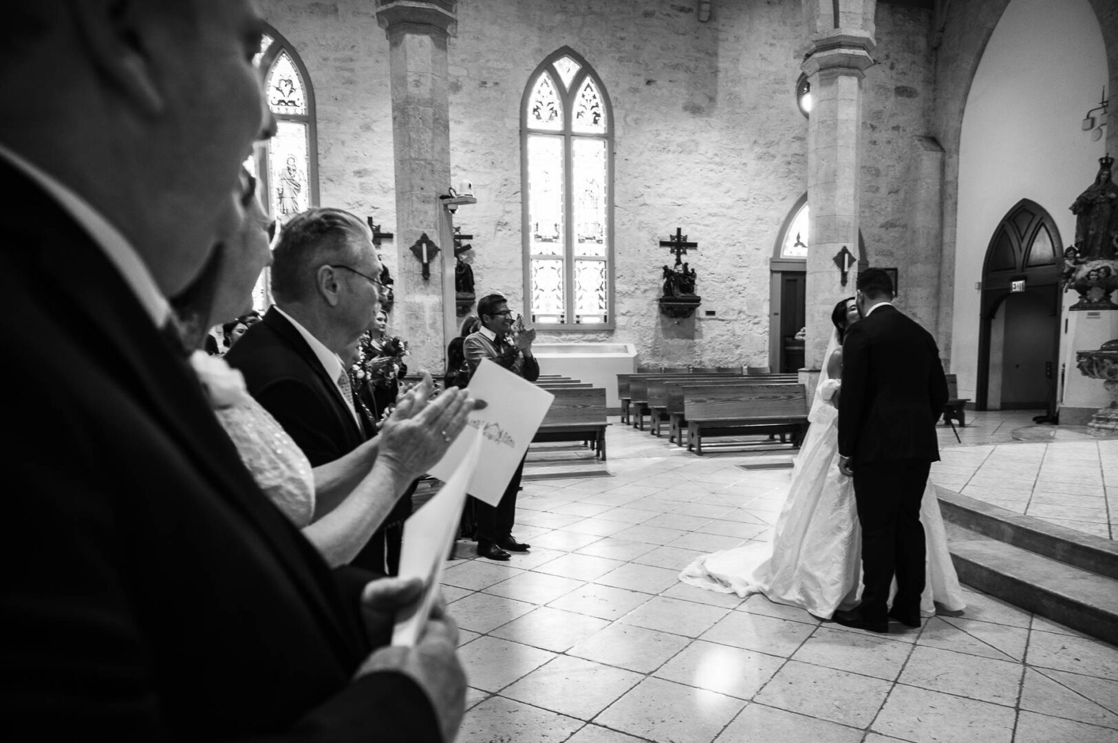 Noreena & Robert's Elegant Wedding at San Fernando Cathedral 31 35 San Fernando Cathedral San Antonio Wedding Ceremony Philip Thomas L1005963