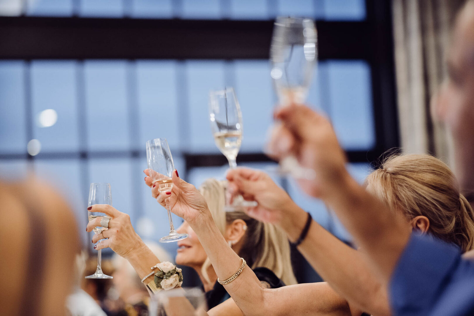 Tapatio Springs Hill Country Resort | Luana + Mack | Helotes 37 People toasting with champagne glasses