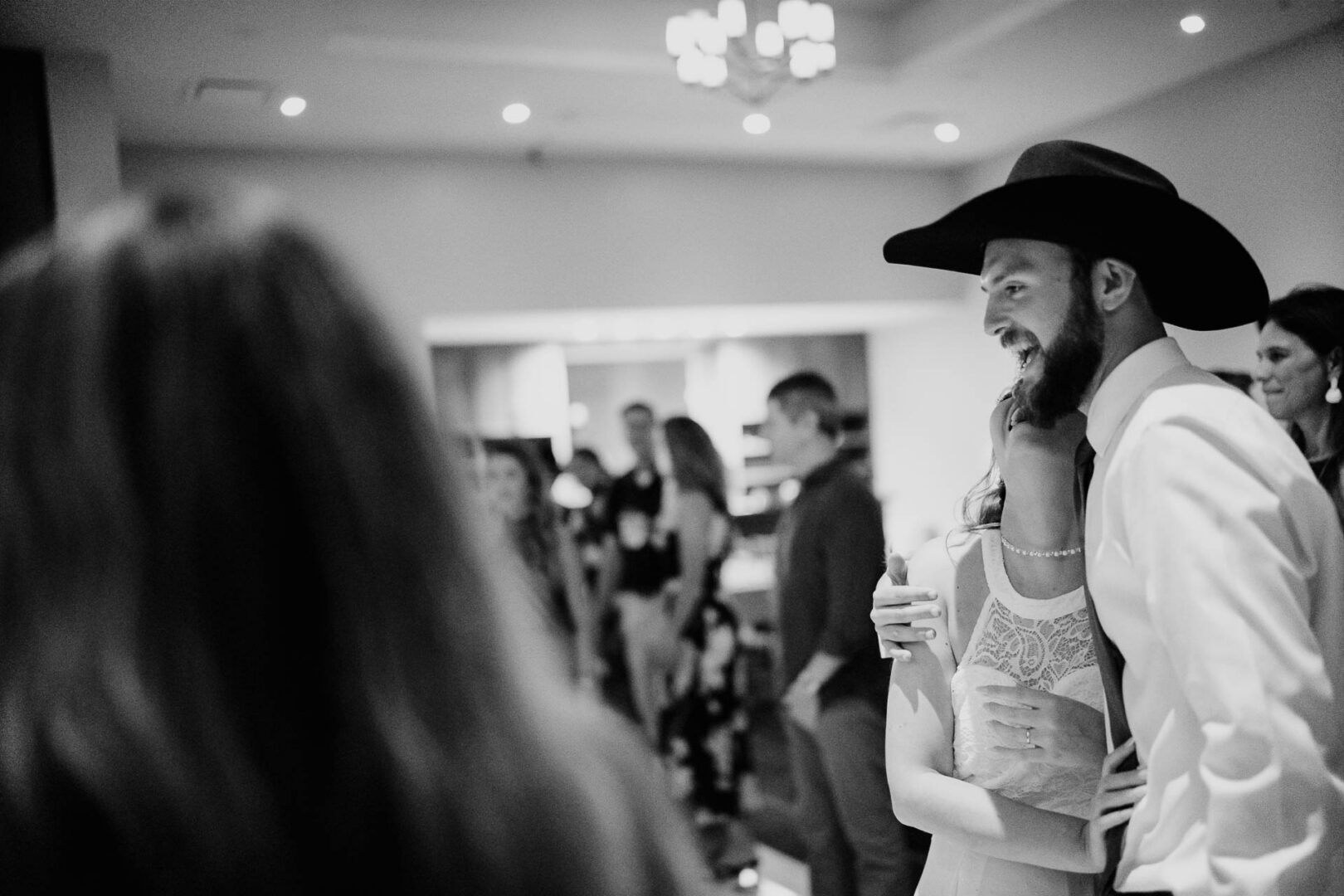 Tapatio Springs Hill Country Resort | Luana + Mack | Helotes 48 Couple enjoying a joyful moment together.